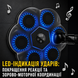 Настінний боксерський тренажер з LED-підсвічуванням, LY-1083 Bluetooth-колонкою та режимами тренування LY1083 фото 2