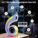 Багатофункціональна Bluetooth-колонка з LED-дисплеєм, будильником, годинником та RGB-підсвіткою Abyss G69 Pro Lyrics G69PR фото 2