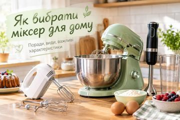 Як вибрати міксер для дому